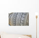 Detail of Tread on Tires Wall Mural