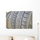 Detail of Tread on Tires Wall Mural