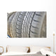 Detail of Tread on Tires Wall Mural
