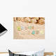 thank you on sand Wall Mural