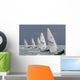 laser sailing Wall Mural