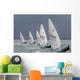 laser sailing Wall Mural