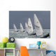 laser sailing Wall Mural