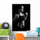 Toned female fitness body Wall Mural