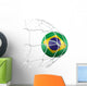 Soccerball Net Wall Decal