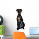 Poor Lurcher Dog Wall Decal
