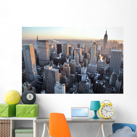 New York Skyline Wall Mural