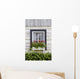 Log Home And Flower Box In The Window Wall Mural