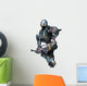 Astronaut Cyborg Girl Wall Decal