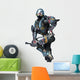 Astronaut Cyborg Girl Wall Decal