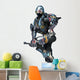 Astronaut Cyborg Girl Wall Decal