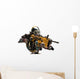 Astronaut Girl Wall Decal