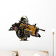 Astronaut Girl Wall Decal