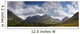 A Mountainous Landscape Under Clouds Wall Mural