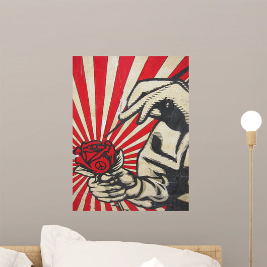 Flower Power Wall Mural