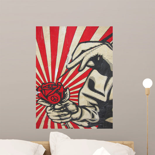 Flower Power Wall Mural