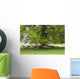 Sheep Standing Under A Tree Wall Mural