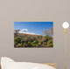 View Of Mount Fuji From A Japanese Garden Wall Mural
