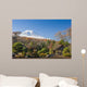 View Of Mount Fuji From A Japanese Garden Wall Mural