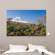 View Of Mount Fuji From A Japanese Garden Wall Mural