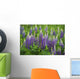 Budding Purple Lupines Wall Mural