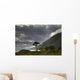Dark Clouds Over A Landscape Along The Coast Wall Mural