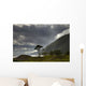 Dark Clouds Over A Landscape Along The Coast Wall Mural