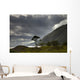 Dark Clouds Over A Landscape Along The Coast Wall Mural