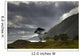 Dark Clouds Over A Landscape Along The Coast Wall Mural