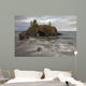 Water Coming Into Shore Around A Rock Formation On Lake Superior Wall Mural