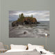 Water Coming Into Shore Around A Rock Formation On Lake Superior Wall Mural