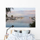 Boats In The Harbour At Sunset Wall Mural