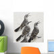 Mockingbirds Wall Mural