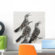 Mockingbirds Wall Mural