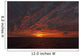 A Sunset Over The Pacific Ocean Wall Mural