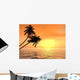 Palms Sunset Wall Decal