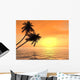 Palms Sunset Wall Decal