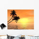 Palms Sunset Wall Decal