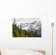 A Forest And The Rocky Mountains Wall Mural