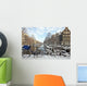 Amsterdam in the Netherlands Covered With Snow Wall Mural