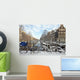 Amsterdam in the Netherlands Covered With Snow Wall Mural