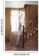 Ghost On The Stairs Wall Mural