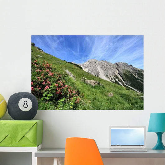 Alpine Meadow Tirol Wall Decal