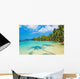 Coconut palms on the beach Wall Mural