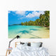Coconut palms on the beach Wall Mural