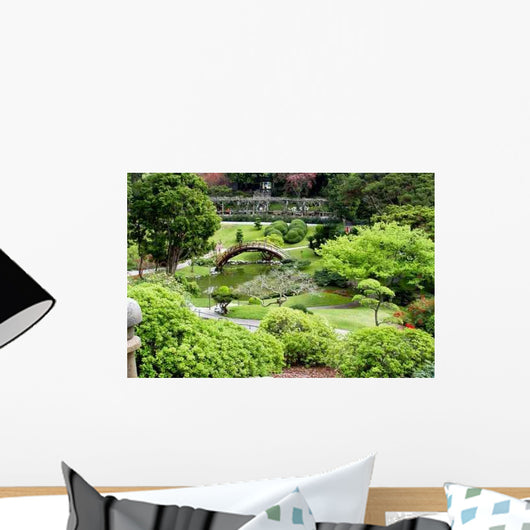 Japanese Garden Wall Decal Design 2