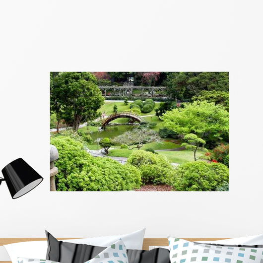 Japanese Garden Wall Decal Design 2