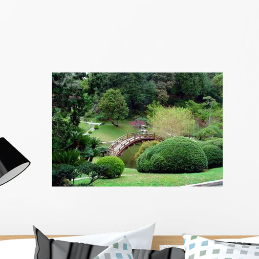 Japanese Garden Wall Decal Design 1