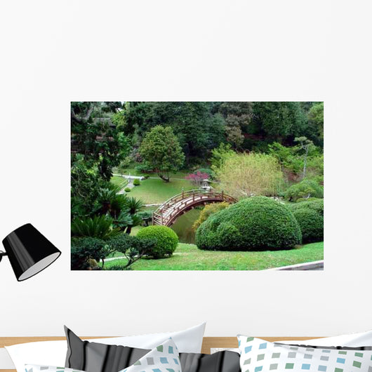 Japanese Garden Wall Decal Design 1