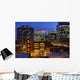 Raleigh North Carolina Night Wall Decal